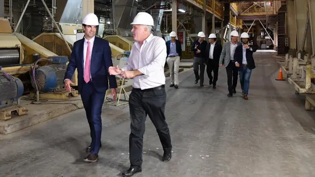 Juan Manuel Urtubey y Sergio Vicentin.