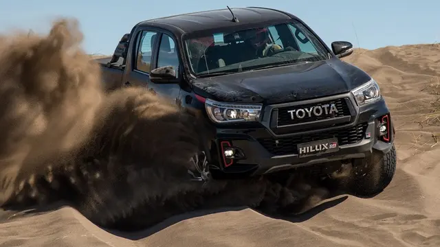 Toyota Hilux, la número dos en ventas.