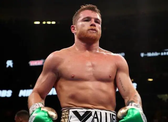 El boxeador mexicano Saúl 