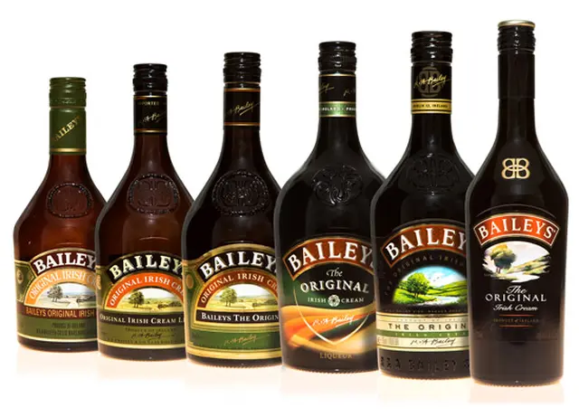 El baileys se encuentra entre las bebidas alcohólicas con mayor graduación 