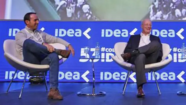 En 2017, Paolo Rocca y Marcos Galperín compartieron una exposición en el Coloquio IDEA.