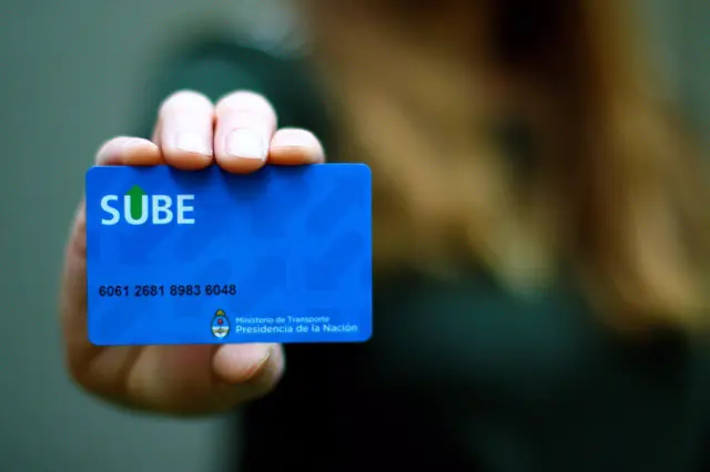 La tarjeta SUBE es personal e intrasferible 