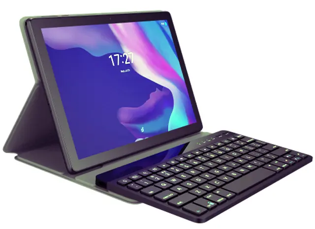 Una de las tabletas de Alcatel para la vuelta al colegio incluye teclado.