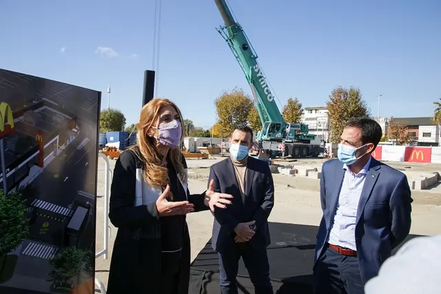 El nuevo McDonald’s tendrá alrededor de 400m2 cubiertos