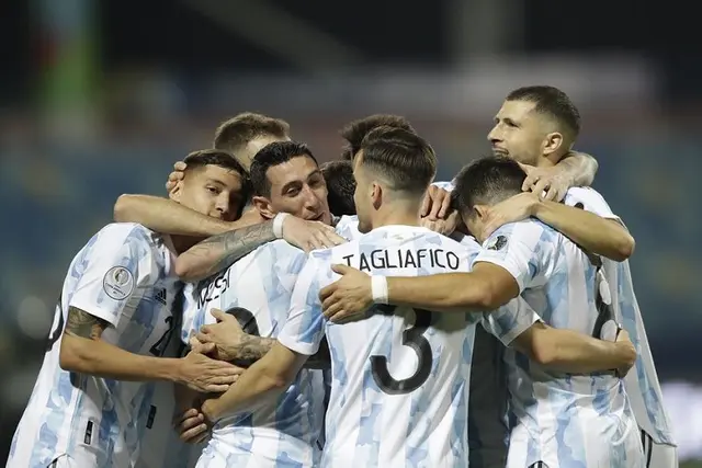 La Argentina empató en la cancha pero ganó por goleada en la TV