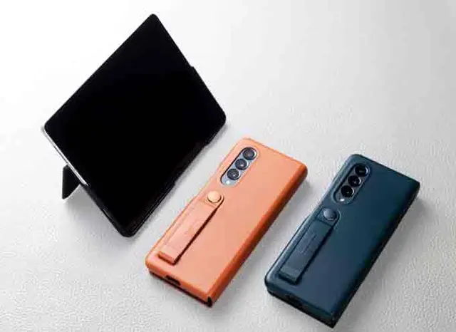 El Z Fold3 tendrá fundas especiales.