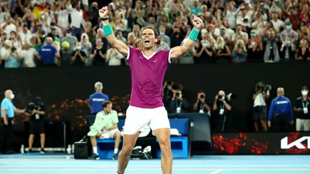 Rafael Nadal se consagró campeón del Abierto de Australia