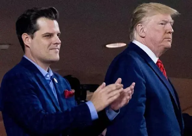Gaetz es Es un ferviente defensor de la figura y las políticas de Donald Trump