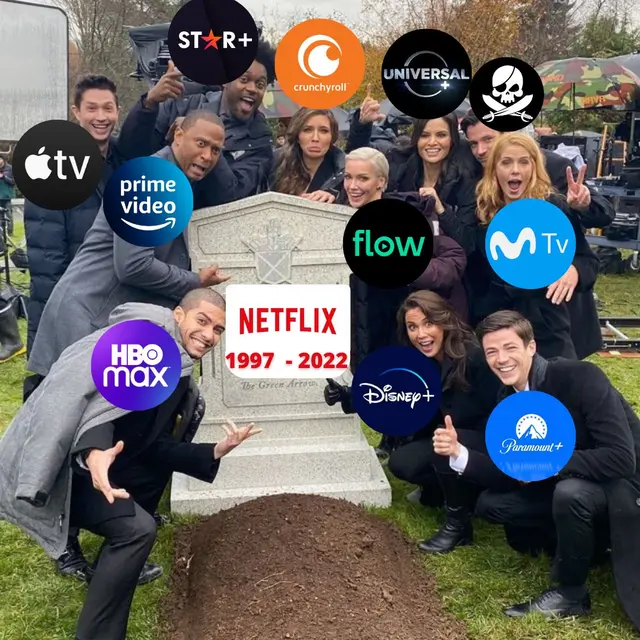 Los memes contra Netflix crecieron exponencialmente en unas pocas horas.
