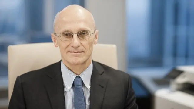 El presidente del Consejo de Supervisión del BCE, Andrea Enria
