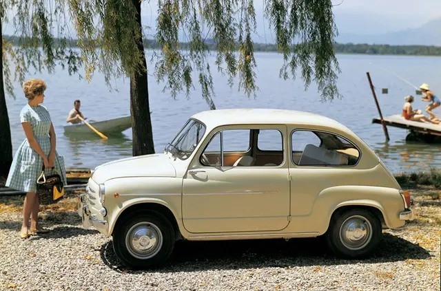El Fiat 600 es uno de los autos más populares de todos los tiempos.