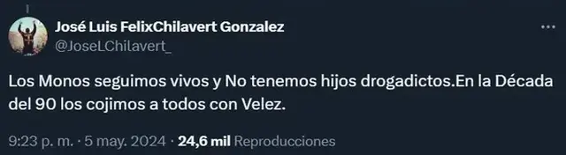 El desubicada y cobarde mensaje de Chilavert al enterarse del fallecimiento de César Luis Menotti
