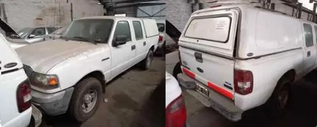 Una de las camionetas subastadas por la AFIP
