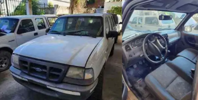 Otro modelo de la Ford Ranger, que presenta algunas averías