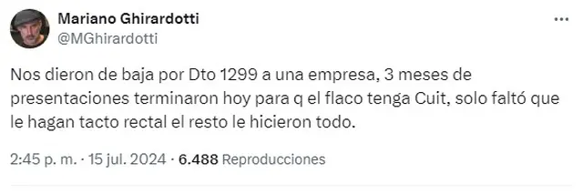 Fuente: X