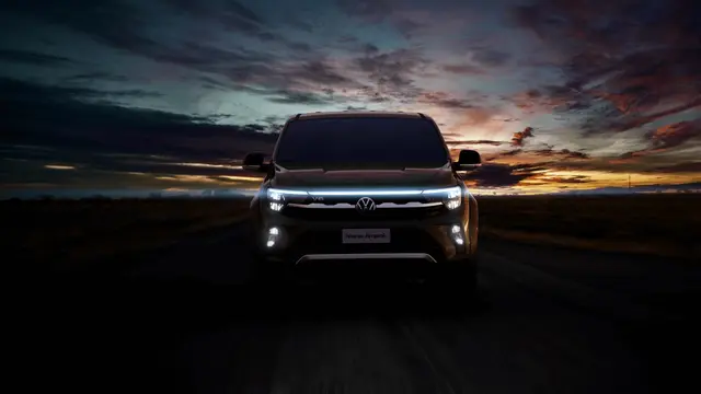 La nueva camioneta Amarok renovó su frontal