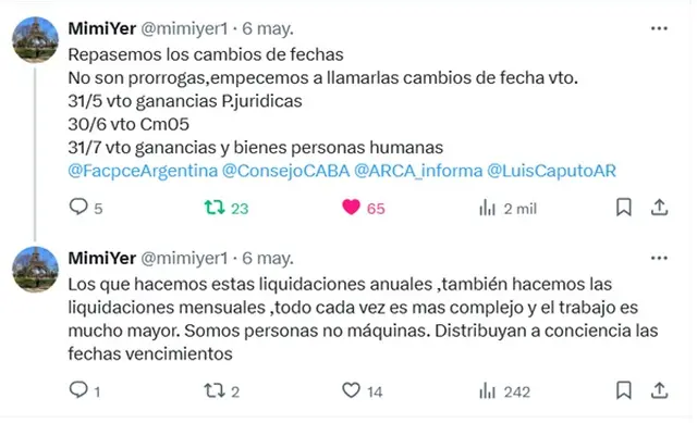 Contadores solicitan una mayor prórroga