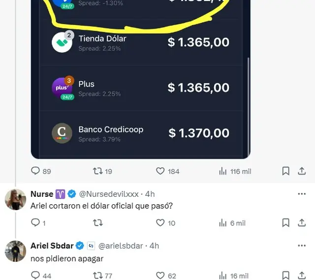 La respuesta de Ariel Sbdar ante la consulta de los usuarios de Cocos