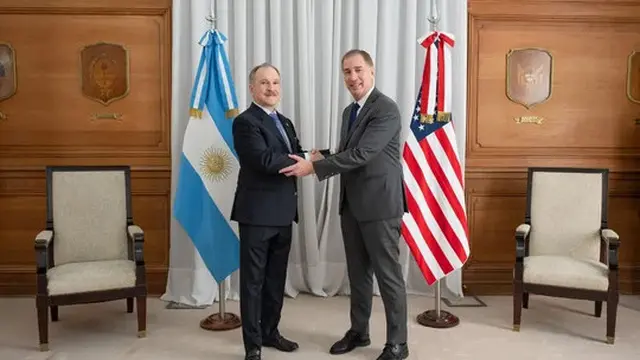 Santilli y el embajador de EE. UU. se reunieron en Casa Rosada para fortalecer la agenda bilateral