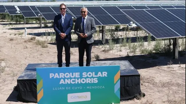 Jorge Brito anunció en Mendoza la construcción del mayor parque solar de la Argentina