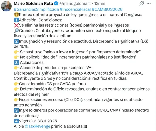 Fuente: Mario Goldman Rota