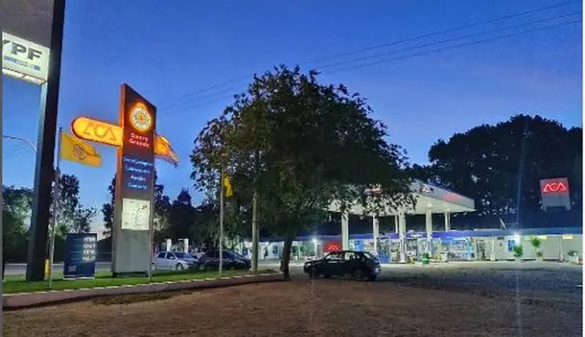 La estación YPF - ACA de Sierra Grande es la posible locación Premium con la tienda McDonald´s