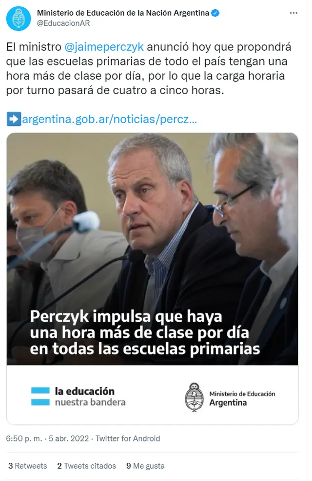El tuit