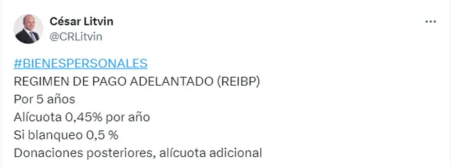 Bienes personales, esto marca el paquete fiscal