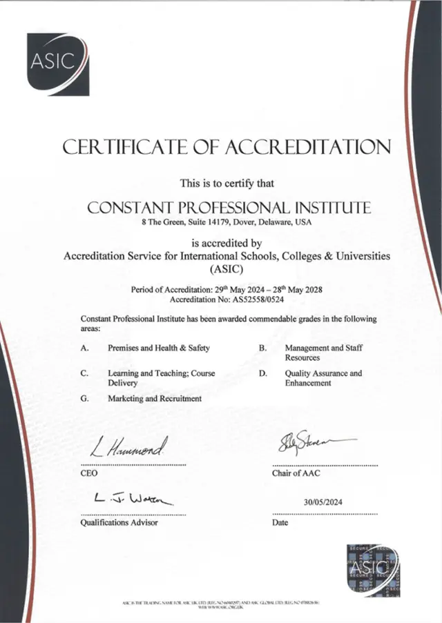 CIP ofrece capacitaciones diversas con certificación internacional.