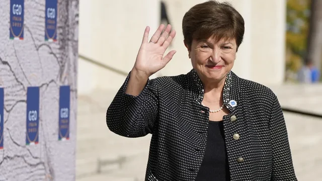 La visita de Georgieva que incluye reunión con Milei y Caputo y un recorrido por Vaca Muerta