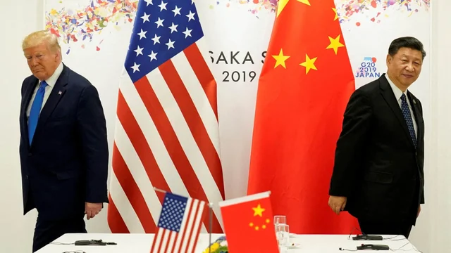 Donald Trump con Xi Jinping