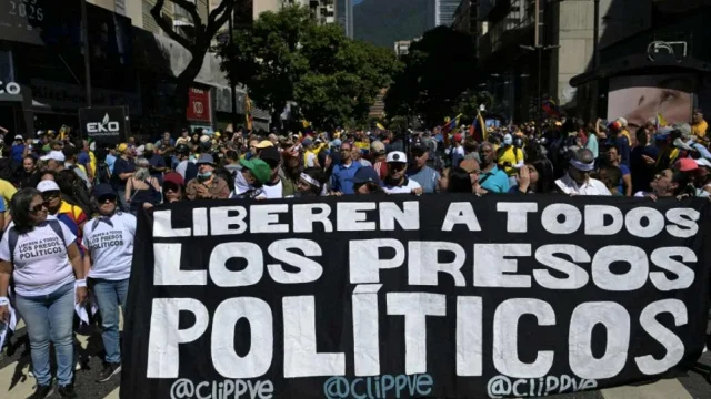 El gobierno de Venezuela anunció que liberará a todos los presos políticos la semana que viene