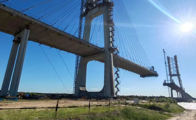 El puente que cambiará el comercio en Sudamérica, más cerca de quedar terminado
