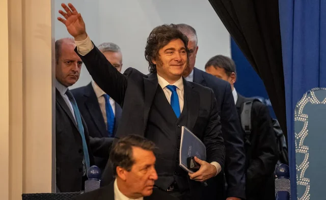 Javier Milei habló en una universidad de Nueva York