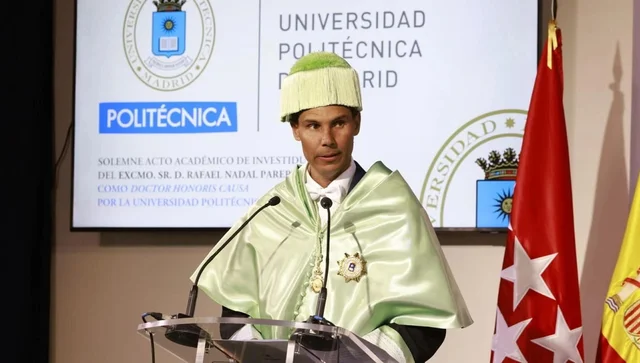 Rafael Nadal Doctorado Honoris Causa UPM