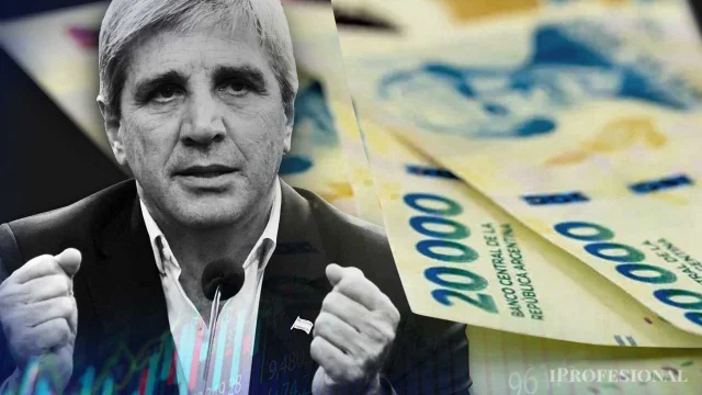 Caputo reaccionó con urgencia al mal dato de inflación y aspiró una montaña de pesos