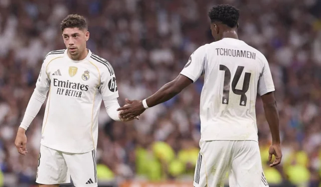 Federico Valverde y Tchouamení