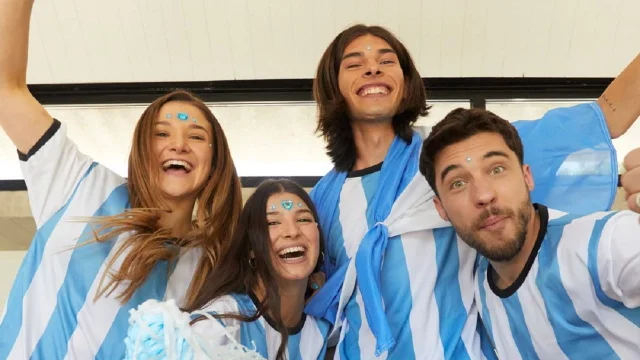 Hinchas de Argentina