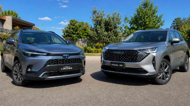 Auto SUV tradicional vs. chino: ¿conviene comprar el Toyota Corolla Cross o el Haval H6?