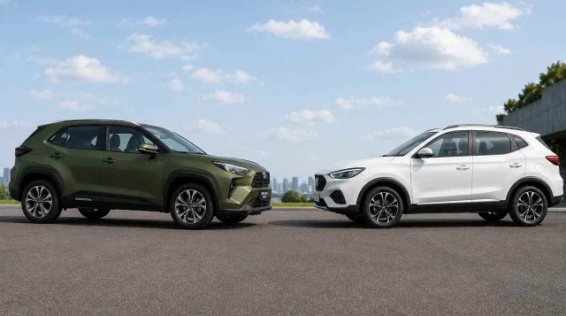 SUV tradicional versus chino: ¿conviene más comprar el Toyota Yaris Cross o el MG ZS?