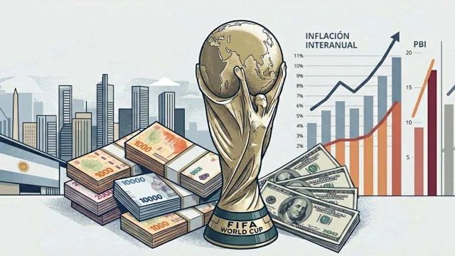 La economía argentina y los mundiales: las crisis financieras y qué pasó con el dólar y la inflación