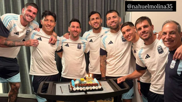 El alfajor que eligió Messi para festejar con la Selección en su cumpleaños 39