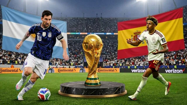 Cuál es el candidato en la gran final del Mundial entre Argentina y España según casas de apuestas