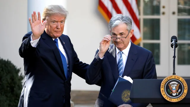 Trump exige recorte de tasas pese al boom de Wall Street y las criptomonedas