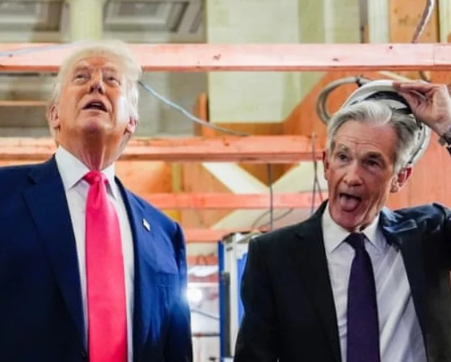 VIDEO | Fuerte cruce entre Trump y Jerome Powell frente a las cámaras