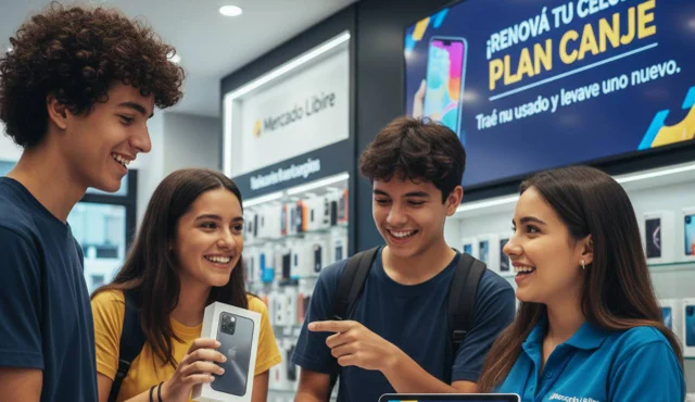 Mercado Libre ofrece hasta $700.000 por tu viejo celular y cuotas en la compra de tu nuevo equipo
