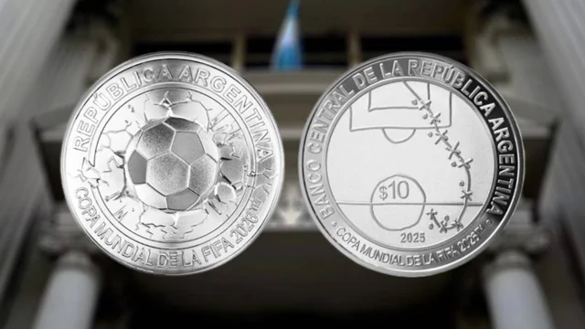 El BCRA anticipa el Mundial 2026 con una moneda conmemorativa de la Selección Argentina