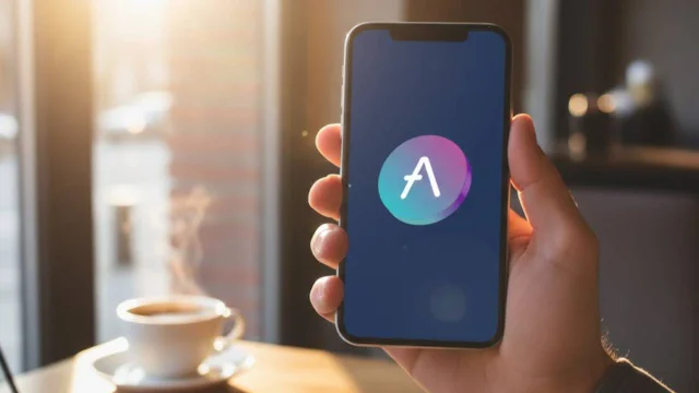 Aave presenta su propia app de ahorro que promete intereses anuales del 9% y que compite con bancos