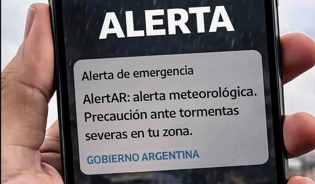¿Qué es AlertAR y cómo funciona el sistema de alerta temprana que llegará directo a tu teléfono?