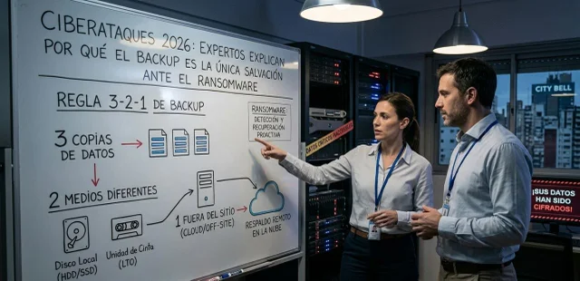 Ciberataques y pérdida de datos: por qué el backup se volvió una prioridad fundamental para las empresas